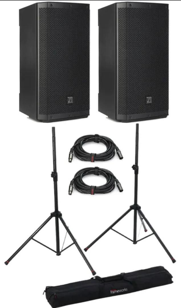 EV 15-inch speakers